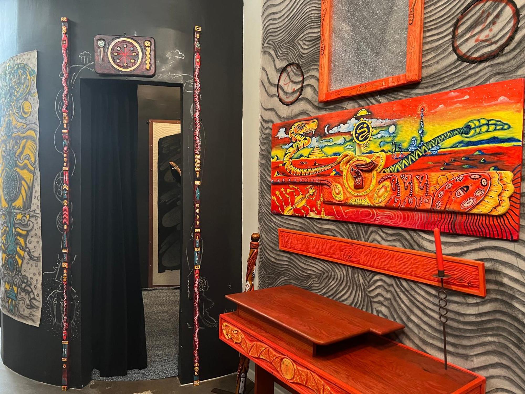Space Castle: A 1950S Gas Station Transformed Into An Art Themed Wonderland Truth or Consequences Extérieur photo
