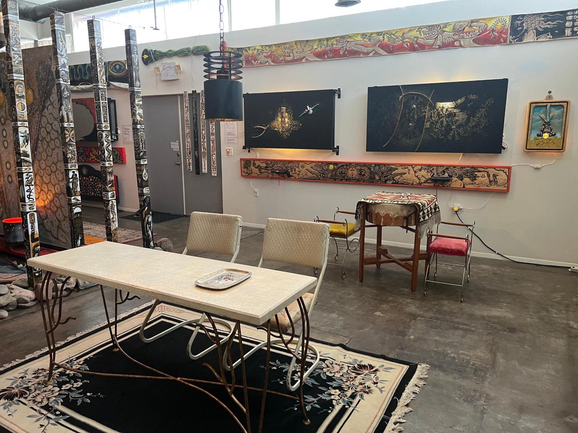 Space Castle: A 1950S Gas Station Transformed Into An Art Themed Wonderland Truth or Consequences Extérieur photo